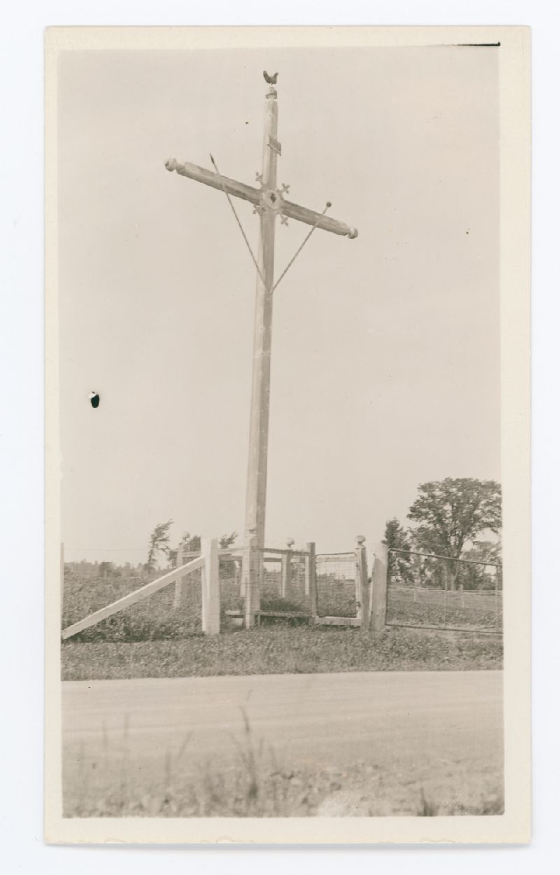 Croix de chemin, Terrebonne ouest Advitam Bibliothèque et Archives